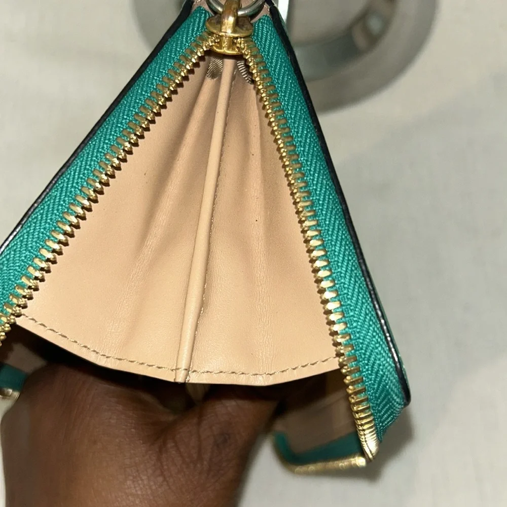 MCM Long zippy green wallet - Picture 11 of 14